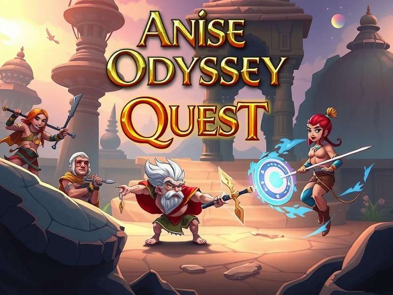 Anise Odyssey Quest combat screenshot showing characters using elemental magic